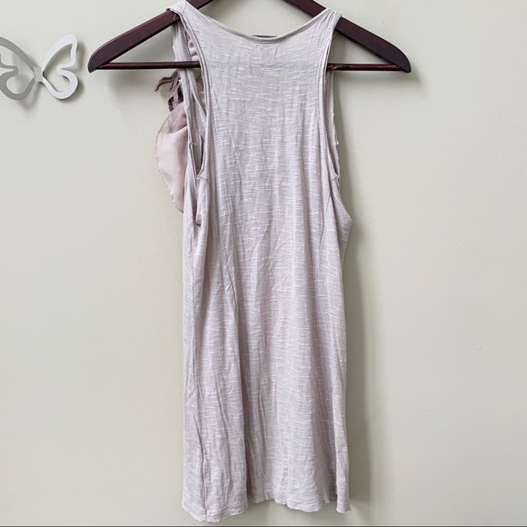 💘 ANTHROPOLOGIE MYSTREE RUFFLE TIER COLLAR TANK. - Picture 3 of 4